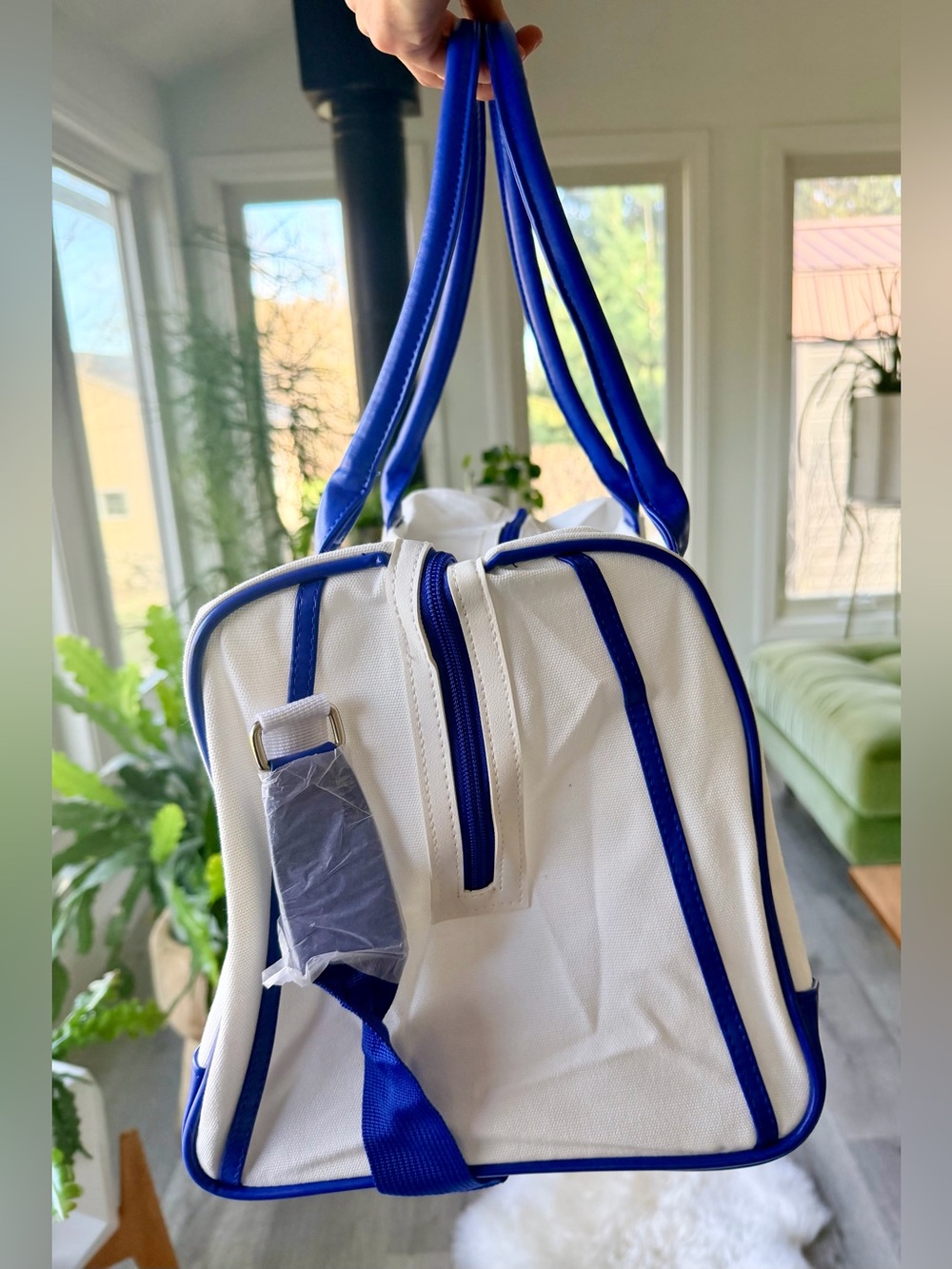 BRAND NEW Dolce & Gabbana ‘Light Blue’ Duffle SEALED in Plastic Bag 2 Way Carry - Picture 6 of 16